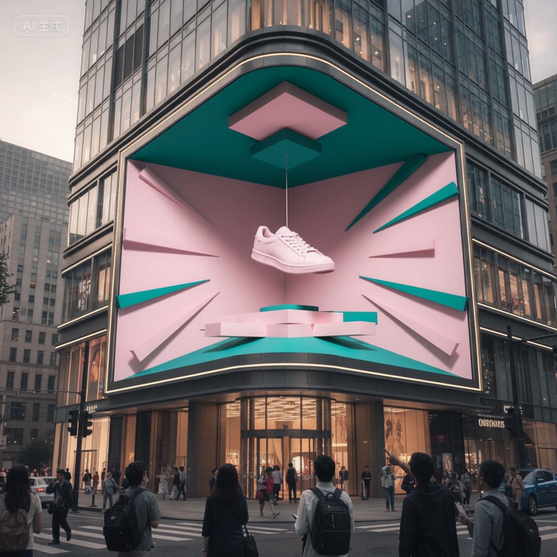 3D Advertisements Without Glasses