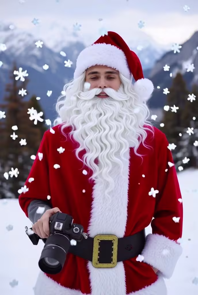 AI as a Santa Claus Generator