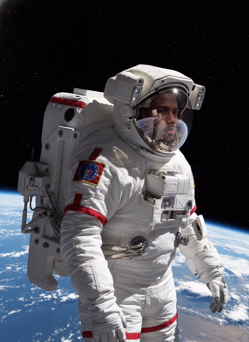 AI floating in space Generator