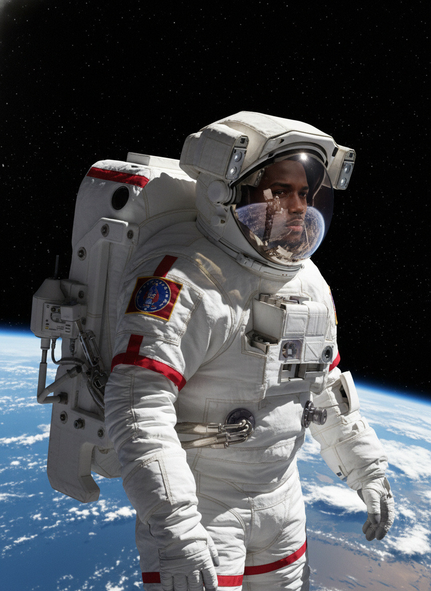 AI floating in space Generator