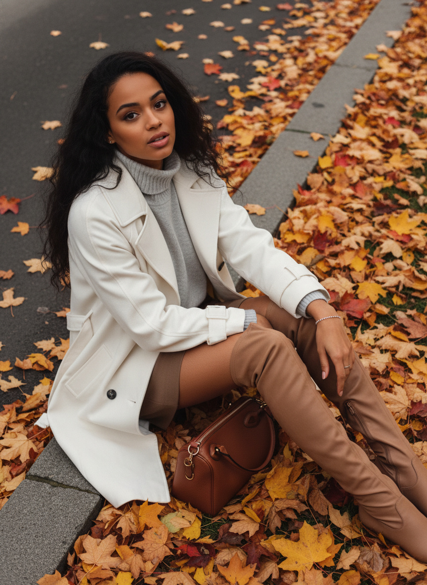 AI Autumnal Falling Leaves Generator