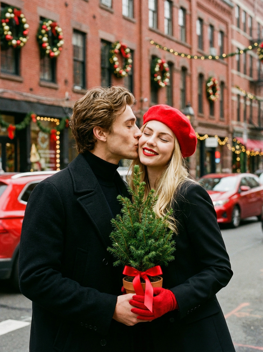 AI Christmas Street Generator