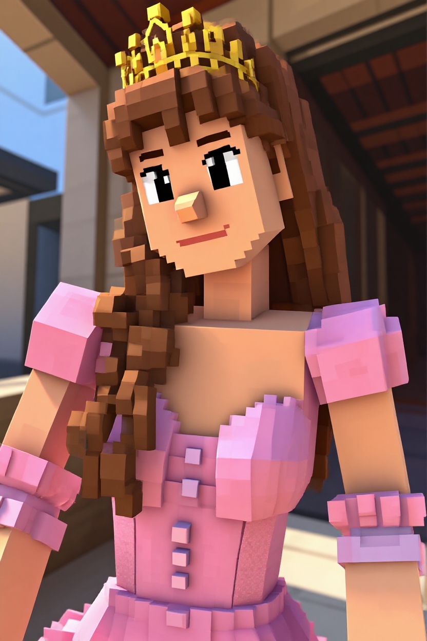 AI-generated Minecraft