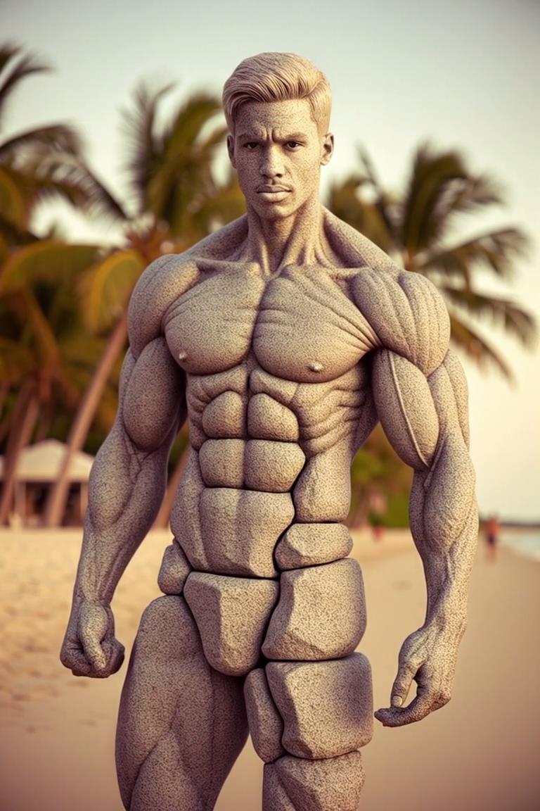 AI generator turns to stone