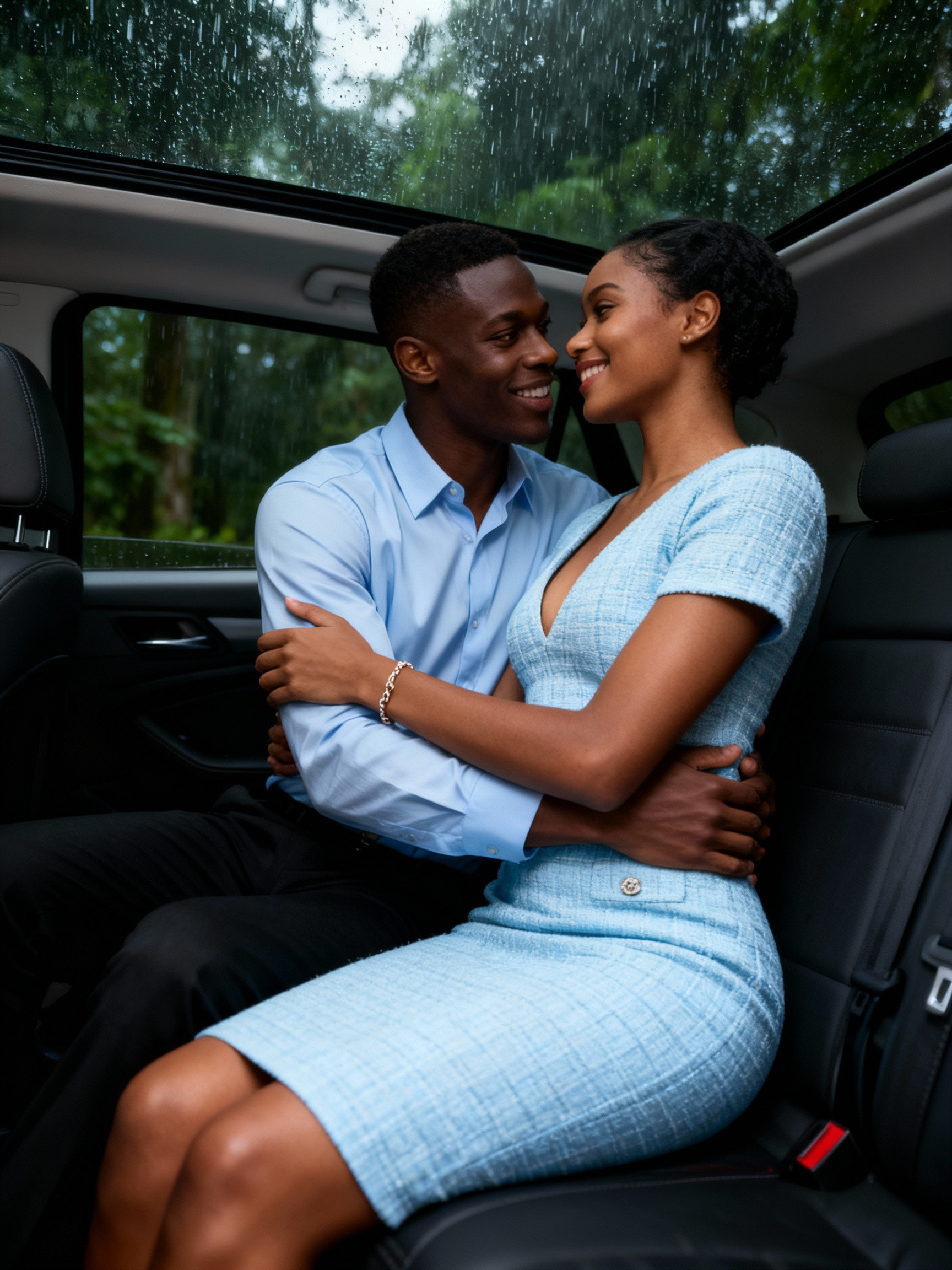 AI In-Car Kiss Generator