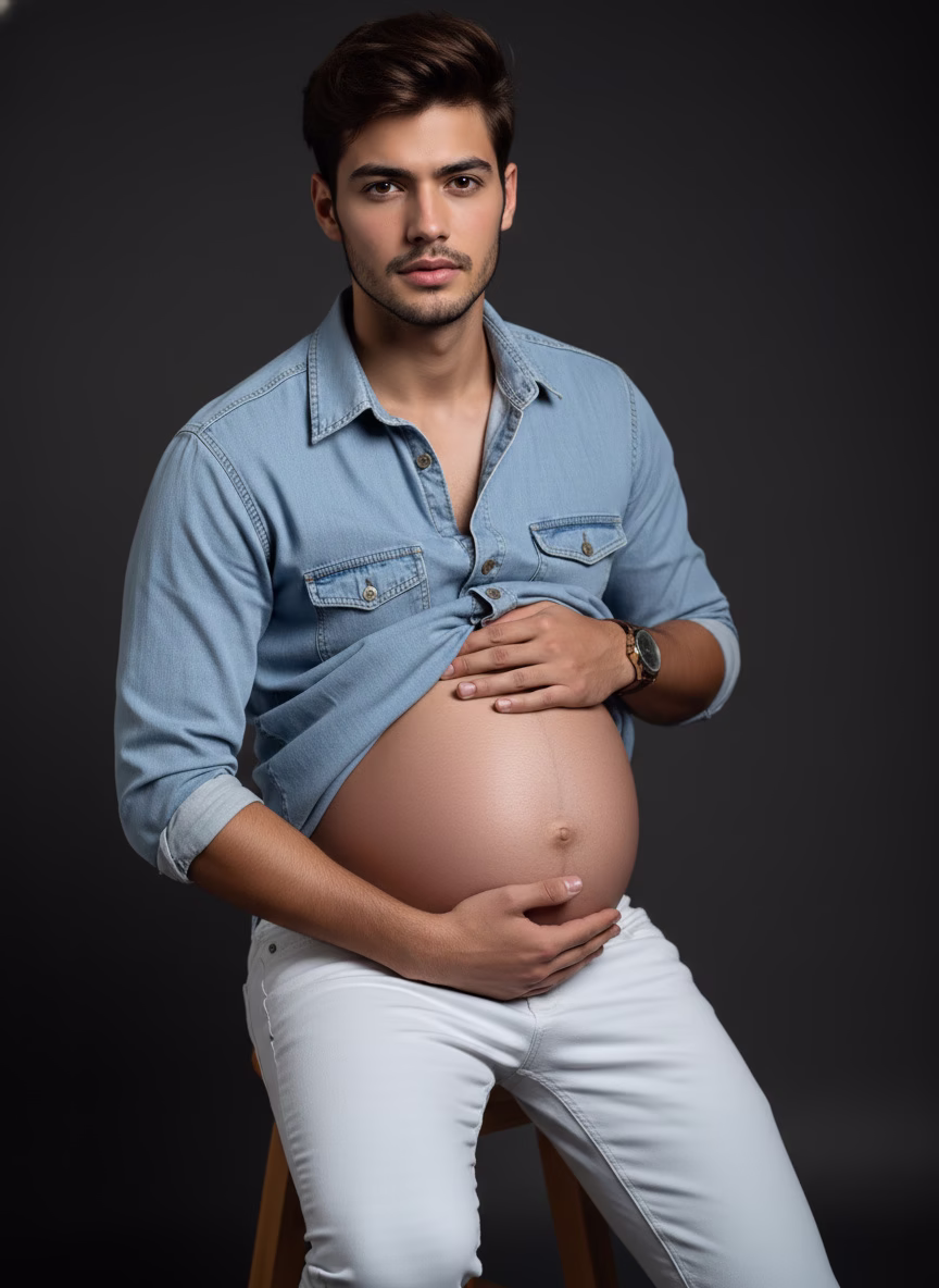 AI Man Pregnant Generator