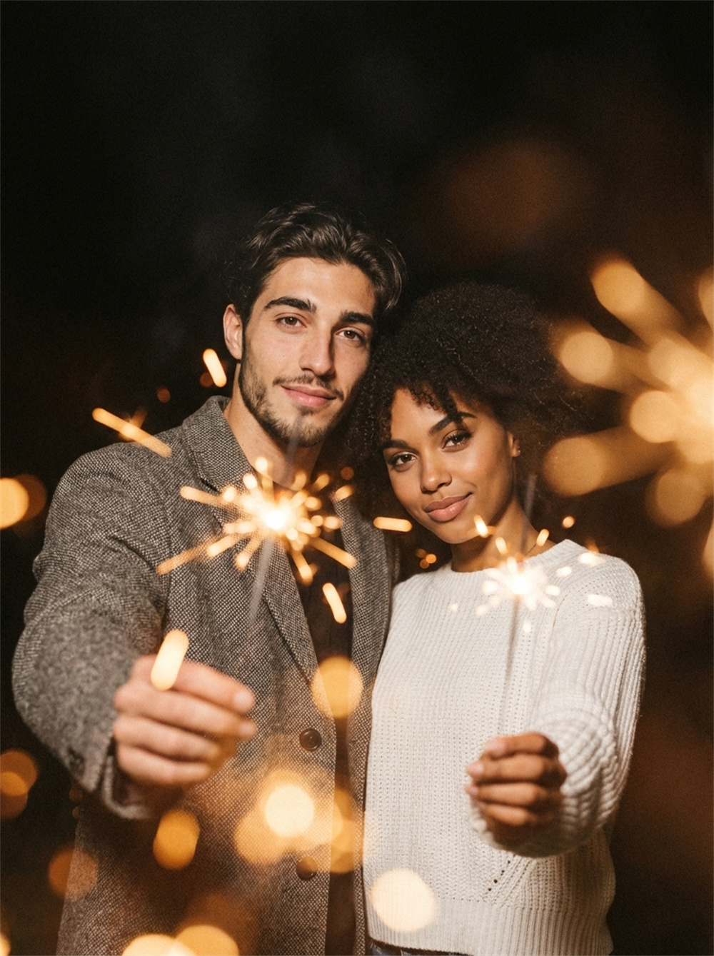 AI New Year Fireworks Generator