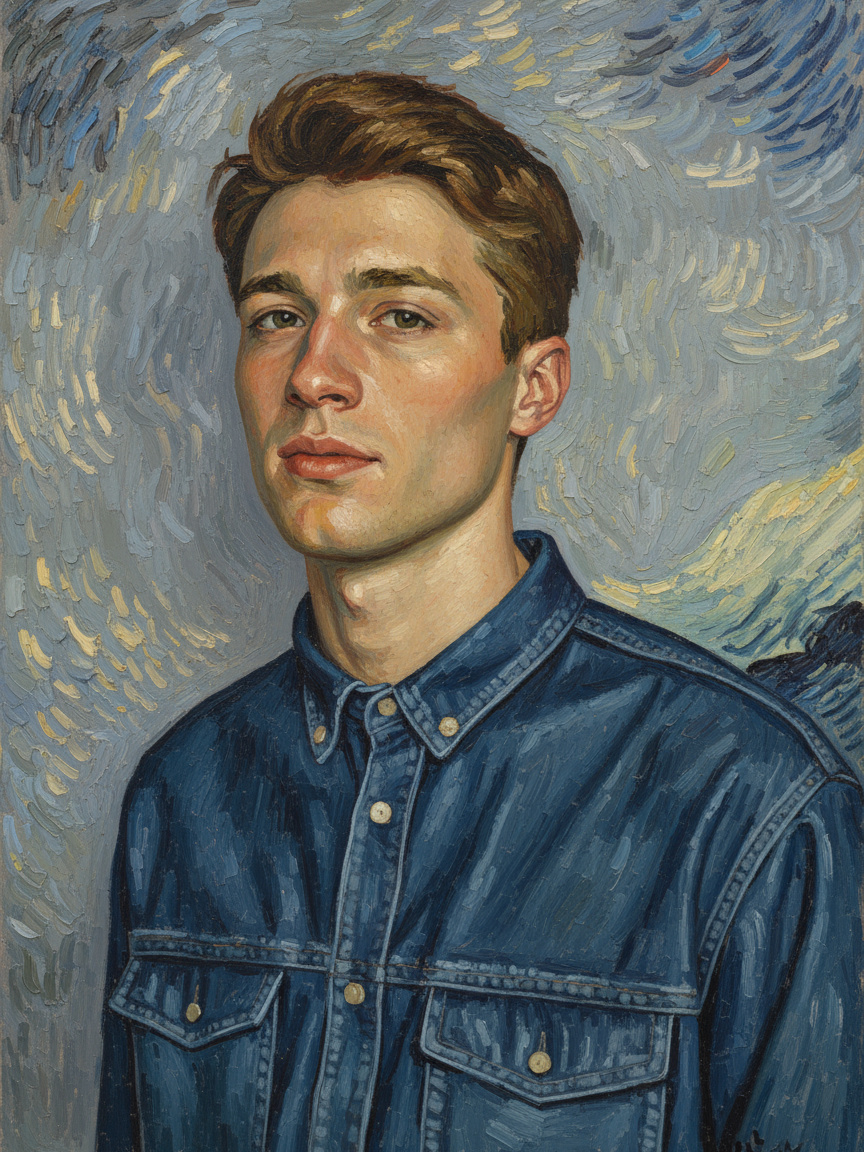 AI photo to painting