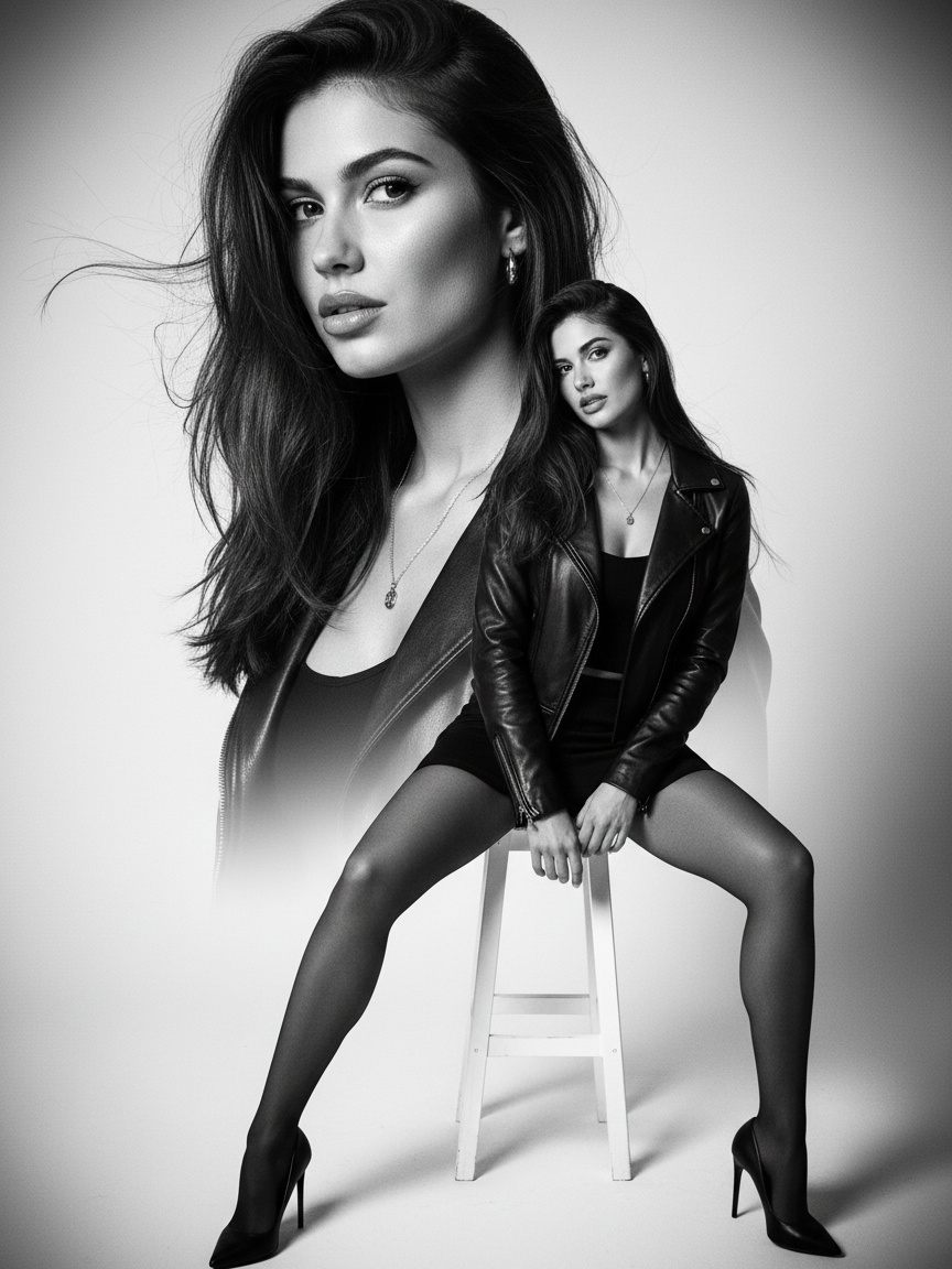 AI Portrait Silhouette Generator