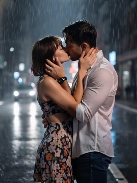 AI rain day light generator