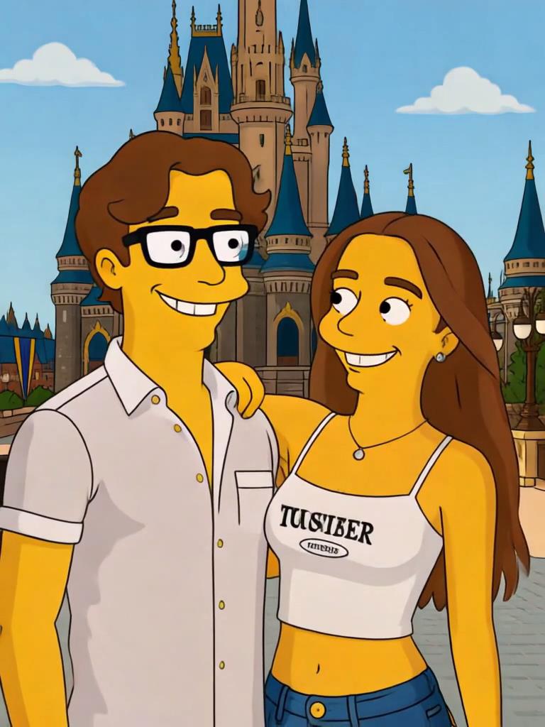 AI simpsons character Generator