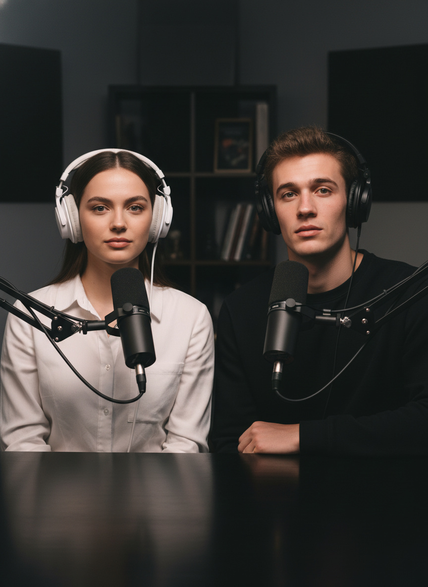 AI two person conversation generator