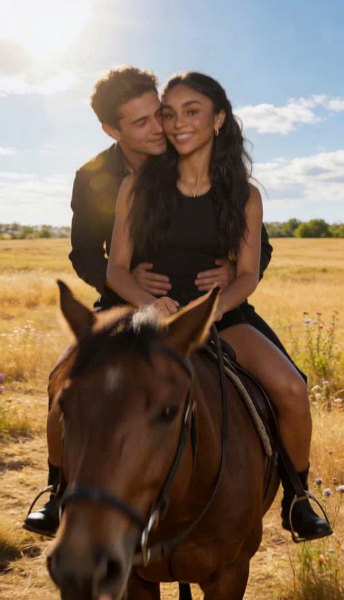 AI Two-person horseback riding Generator