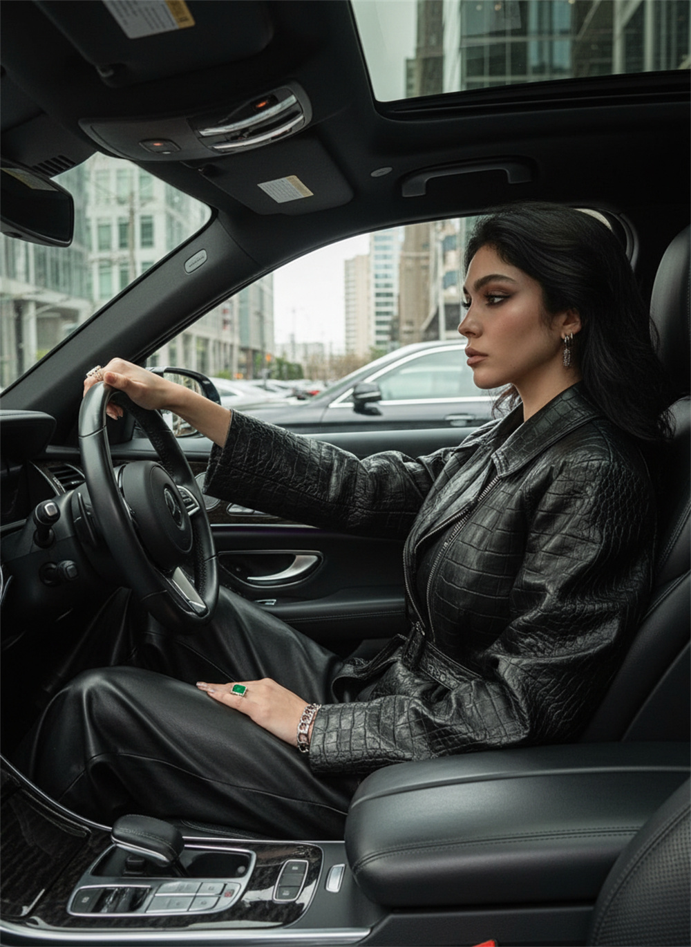 AI Wealthy Woman's Life Generator