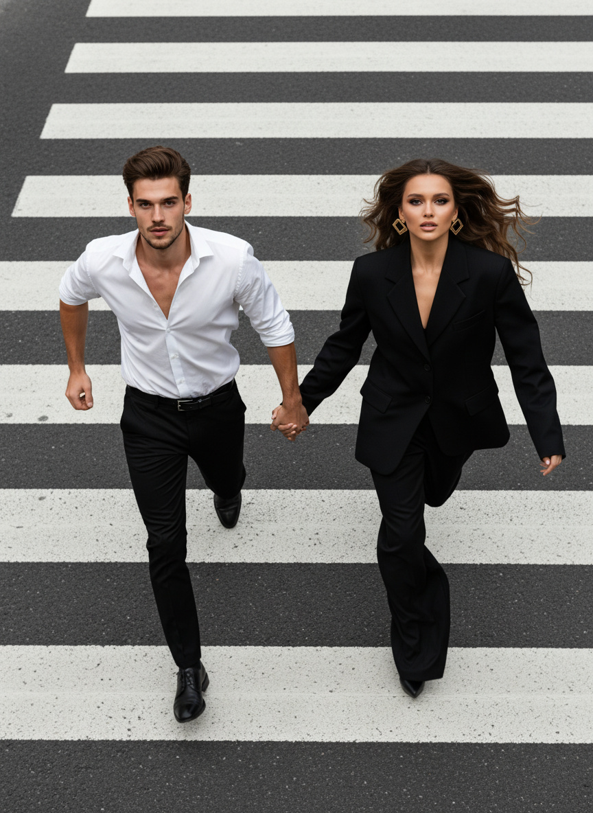 AI Zebra Crossing Cover Show Generator