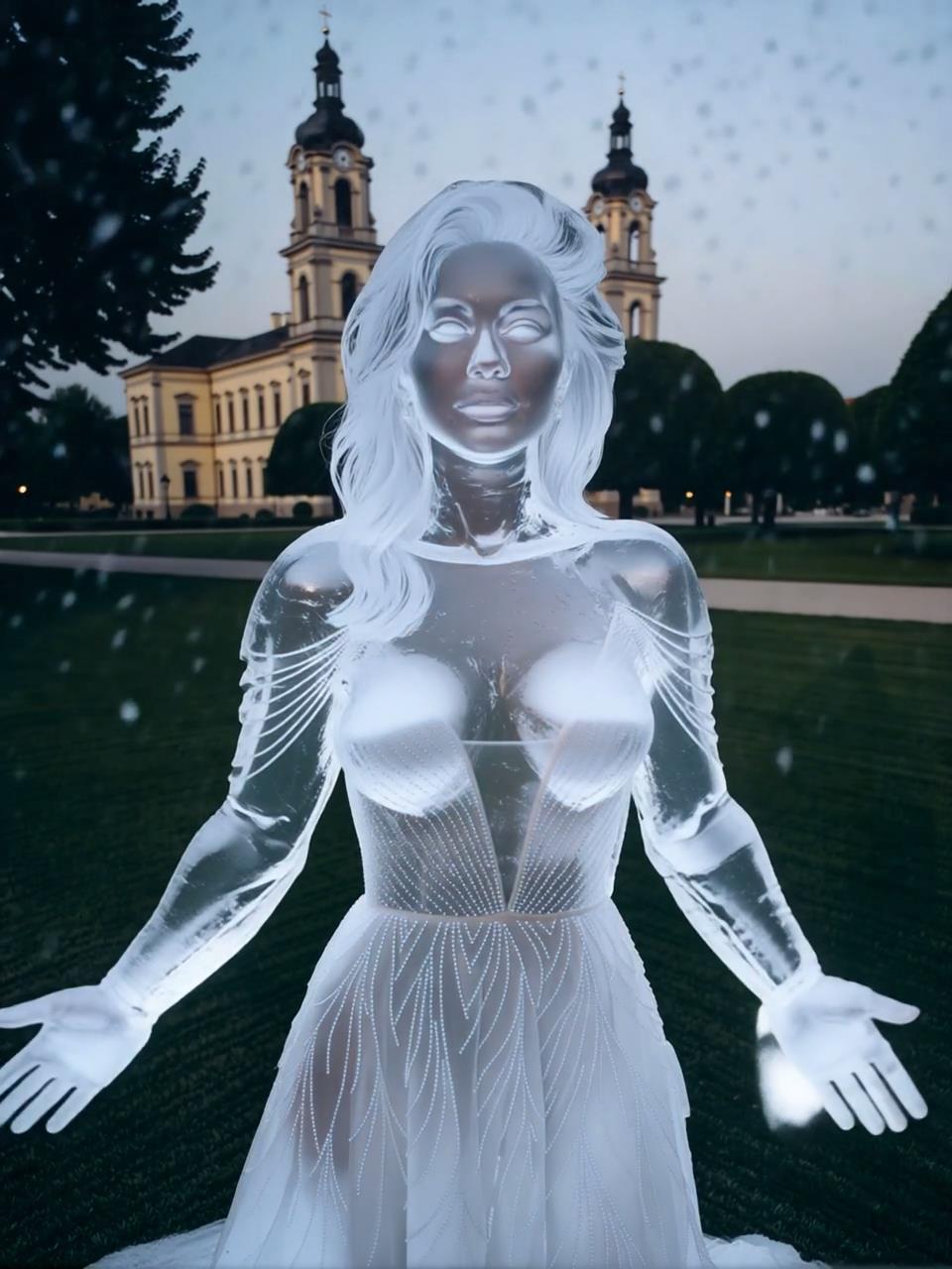 Ice sculpture AI generator